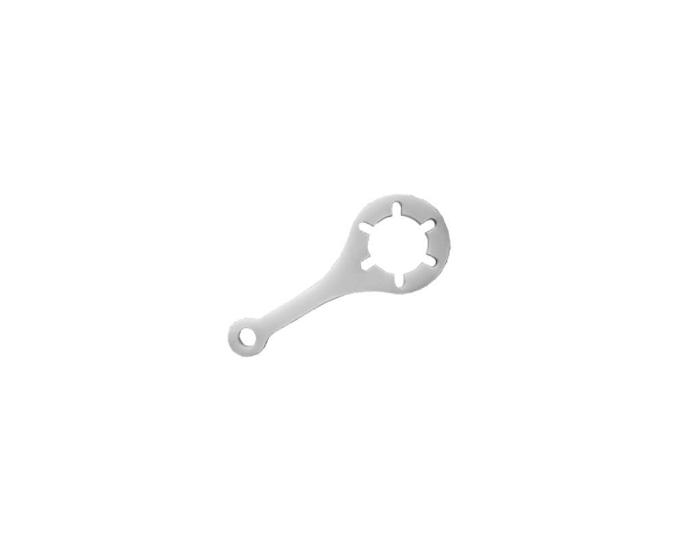 Wrench for plastic nuts