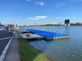 Rental of pontoons for rowing competitions